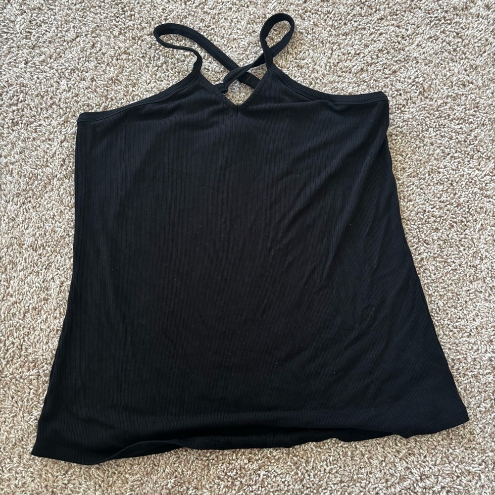 Ribbed Racerback Tank - Picture 2 of 7